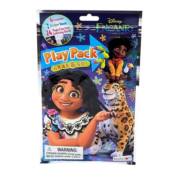 Encanto Backpack 15" Mirabel Madrigal Family w/ Grab -n-Go Play Pack School Set - Picture 5 of 10